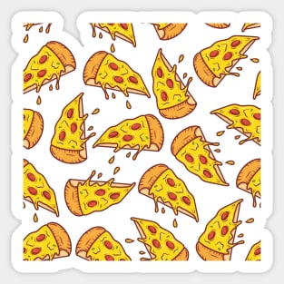 Cheesy Pizza Sticker